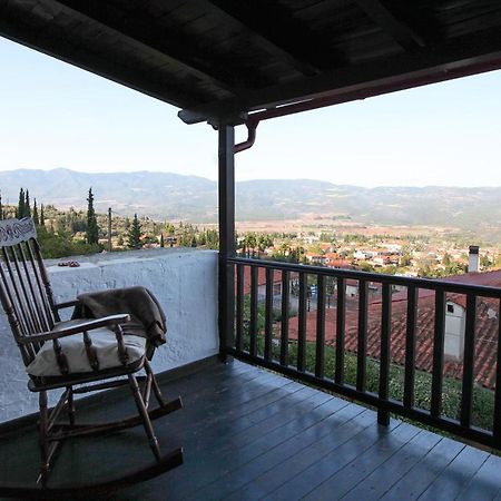 Dandy Villas Amfiklia - Pasithea - Stunning View - Fireplace - Parking אמפיקליה מראה חיצוני תמונה