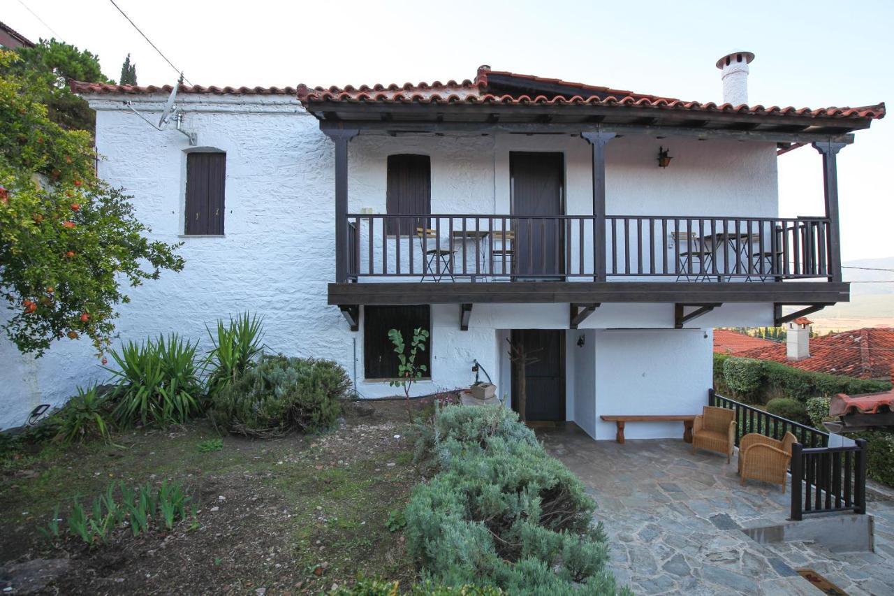 Dandy Villas Amfiklia - Pasithea - Stunning View - Fireplace - Parking אמפיקליה מראה חיצוני תמונה