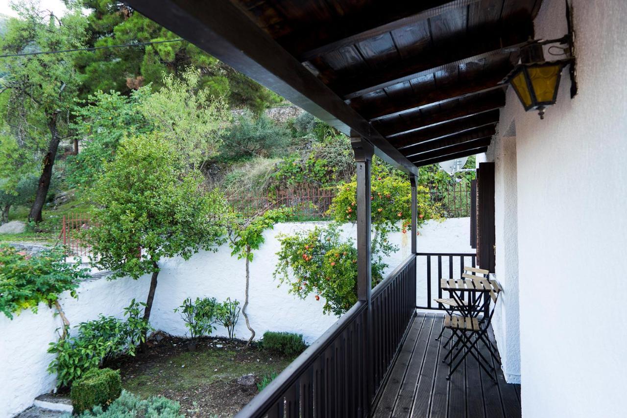 Dandy Villas Amfiklia - Pasithea - Stunning View - Fireplace - Parking אמפיקליה מראה חיצוני תמונה