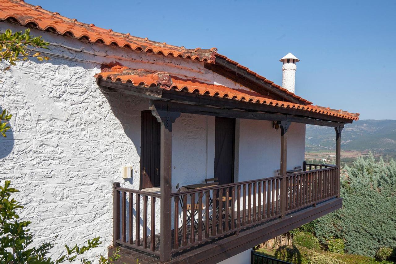 Dandy Villas Amfiklia - Pasithea - Stunning View - Fireplace - Parking אמפיקליה מראה חיצוני תמונה
